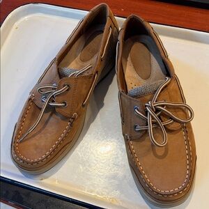 Naturalizer Natural Soul Brown Boat Shoes Women Size 9